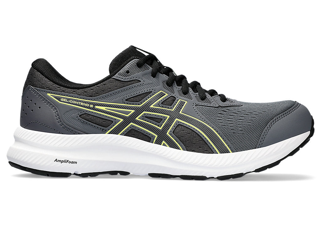 Men's Asics Gel-Contend 8, Carrier Grey/Black, 10.5 4E Extra Wide
