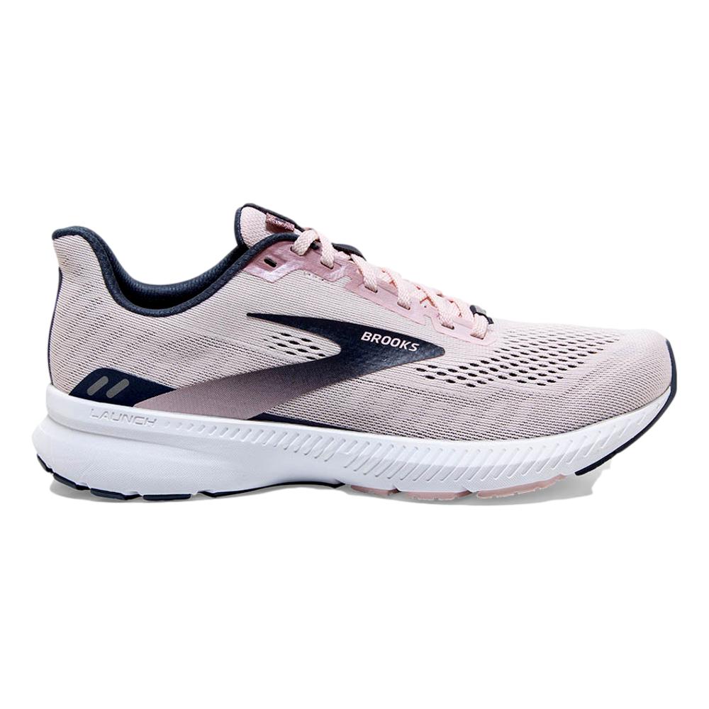 Women's Brooks Launch 8, Primrose/Ombre/Metallic, 9 B Medium