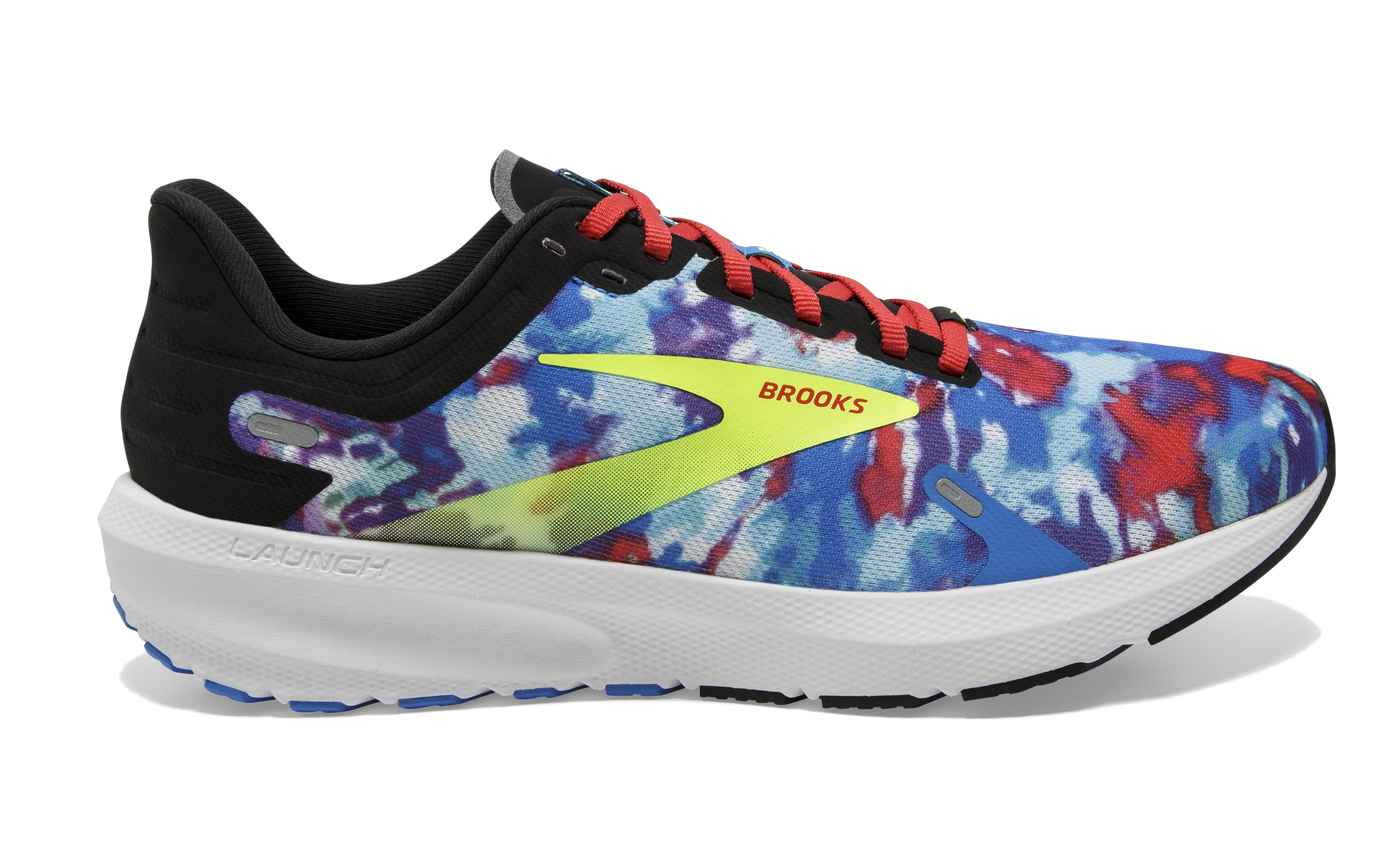 Women's Brooks Launch 9, Black/Blue/Nightlife, 8 B Medium