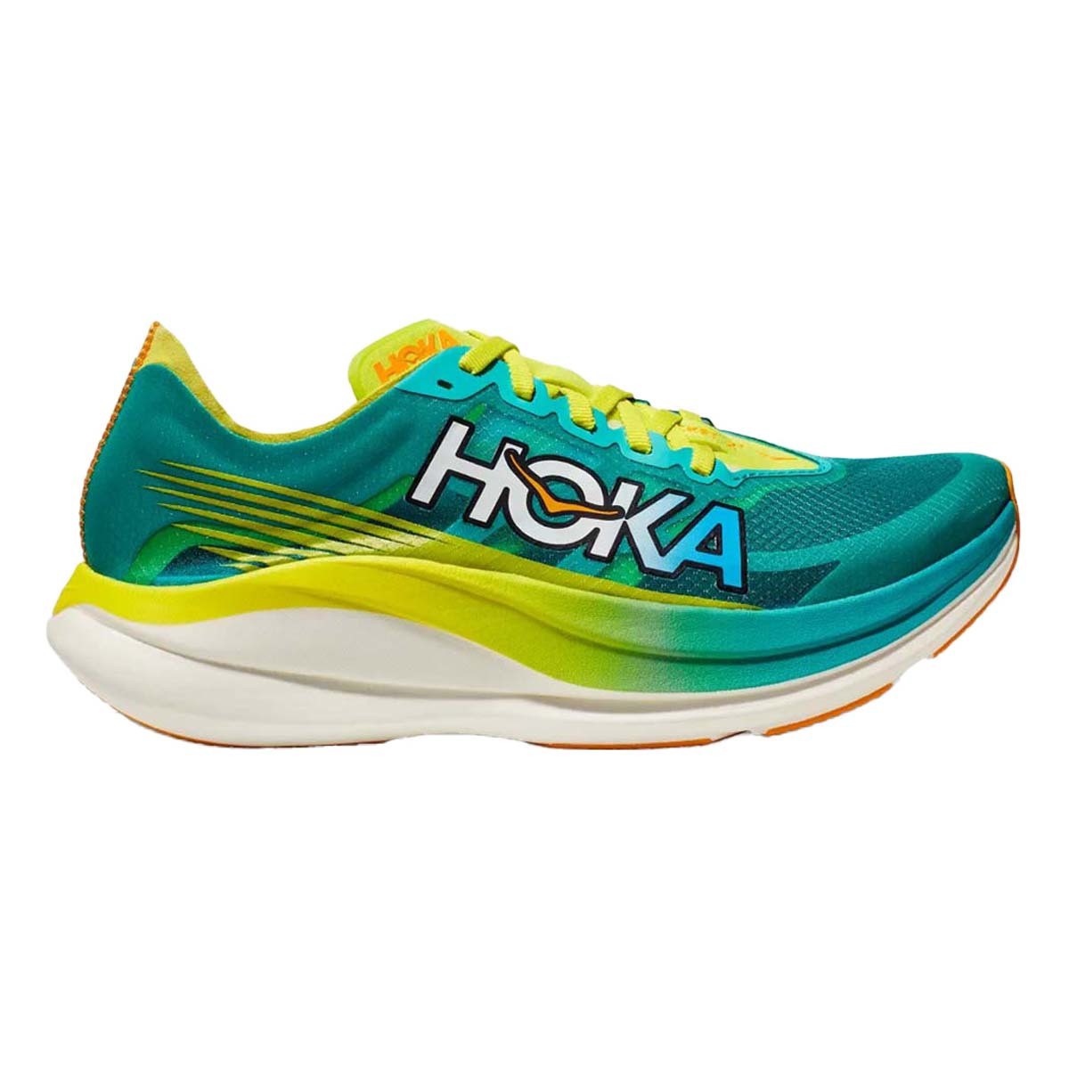 Women's Hoka One One Rocket X 2, Ceramic/Evening Primrose, 9.5 B Medium