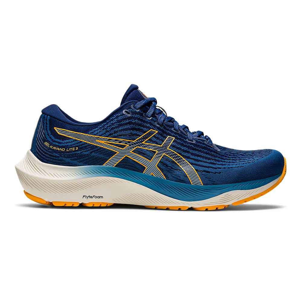 Men's Asics Gel-Kayano Lite 3, Azure/Amber, 9 D Medium