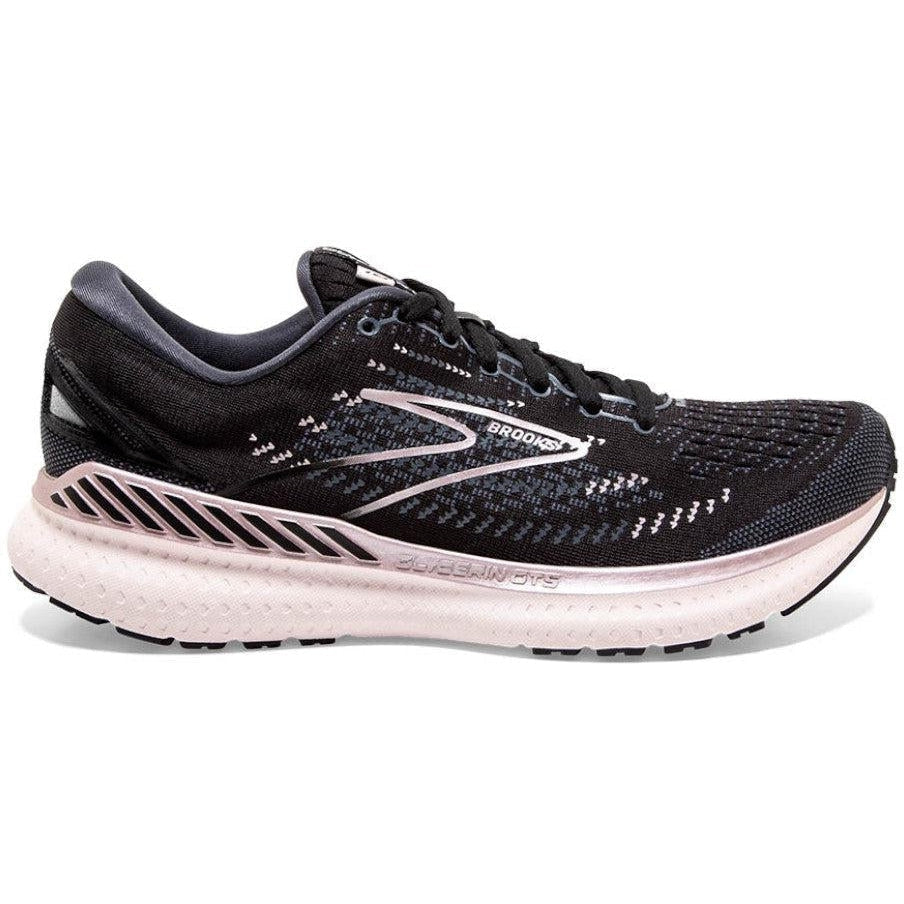Women's Brooks Glycerin GTS 19, Black/Ombre/Metallic, 10.5 B Medium