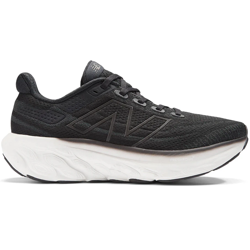 Women's New Balance Fresh Foam X 1080v13, Black/White, 9.5 B Medium
