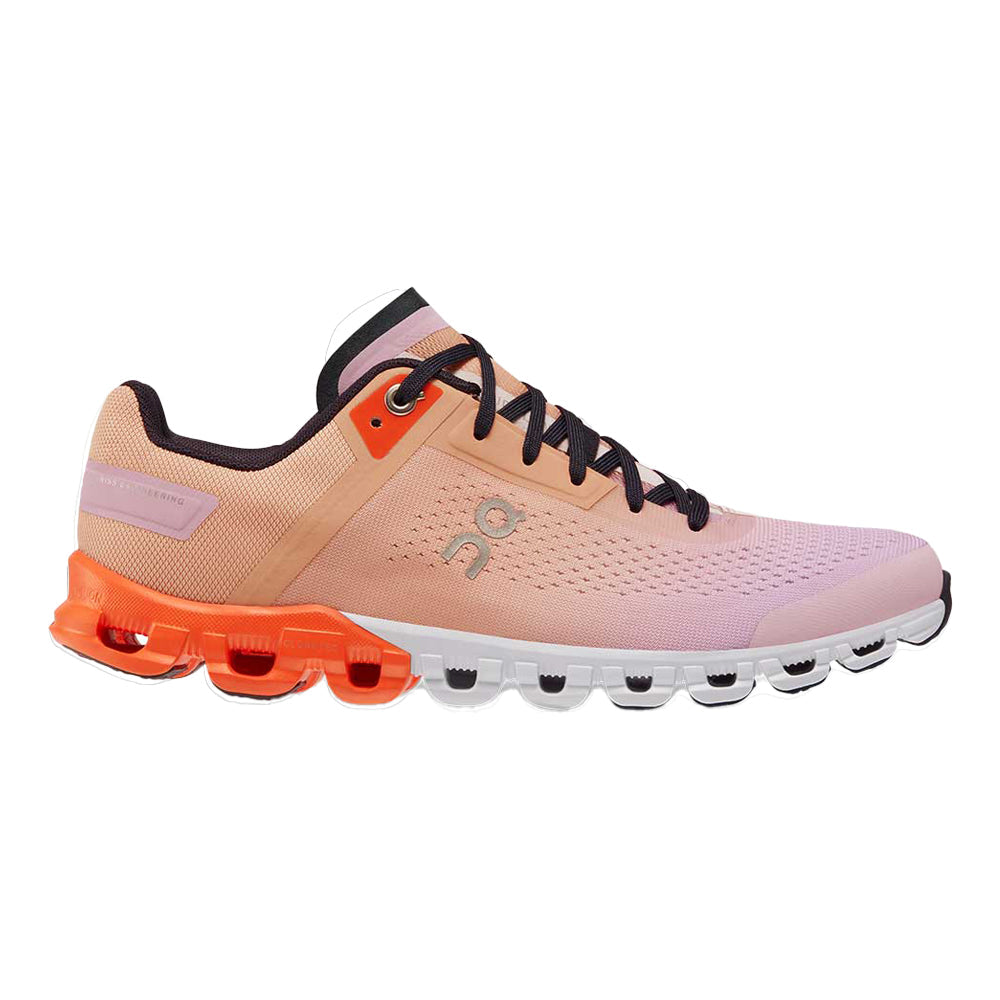 Women's On Cloudflow, Rose/Fiji, 5.5 B Medium