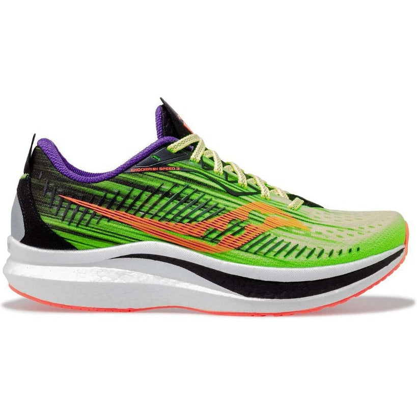 Women's Saucony Endorphin Speed 2, ViZiPro, 7.5 B Medium