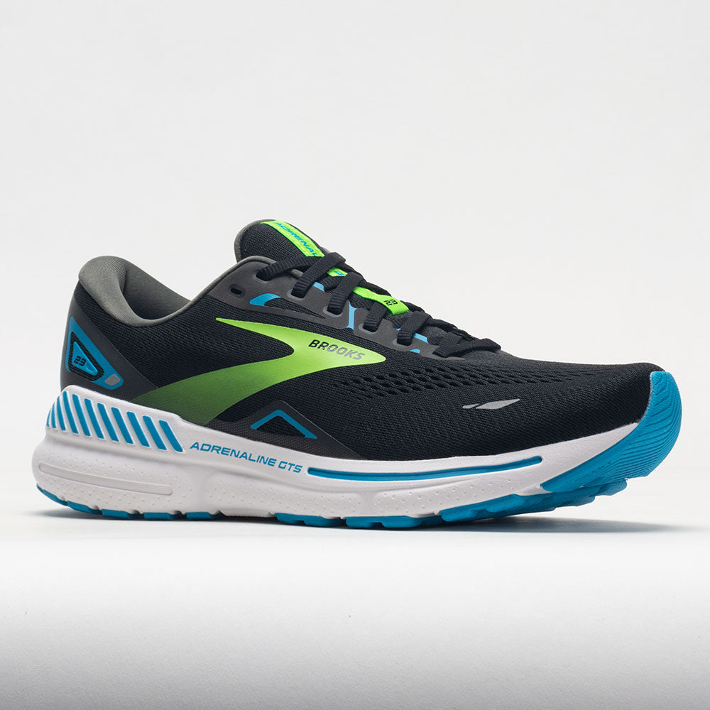 Brooks Adrenaline GTS 23 Men's Black/Hawaiian Ocean/Green