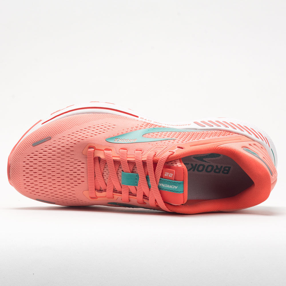 Brooks Adrenaline GTS 22 Women's Coral/Latigo Bay/White