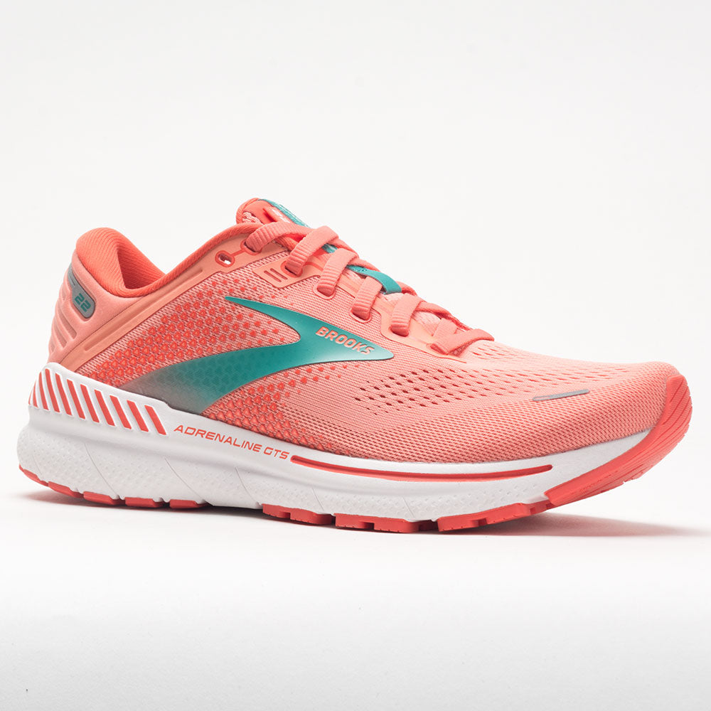 Brooks Adrenaline GTS 22 Women's Coral/Latigo Bay/White