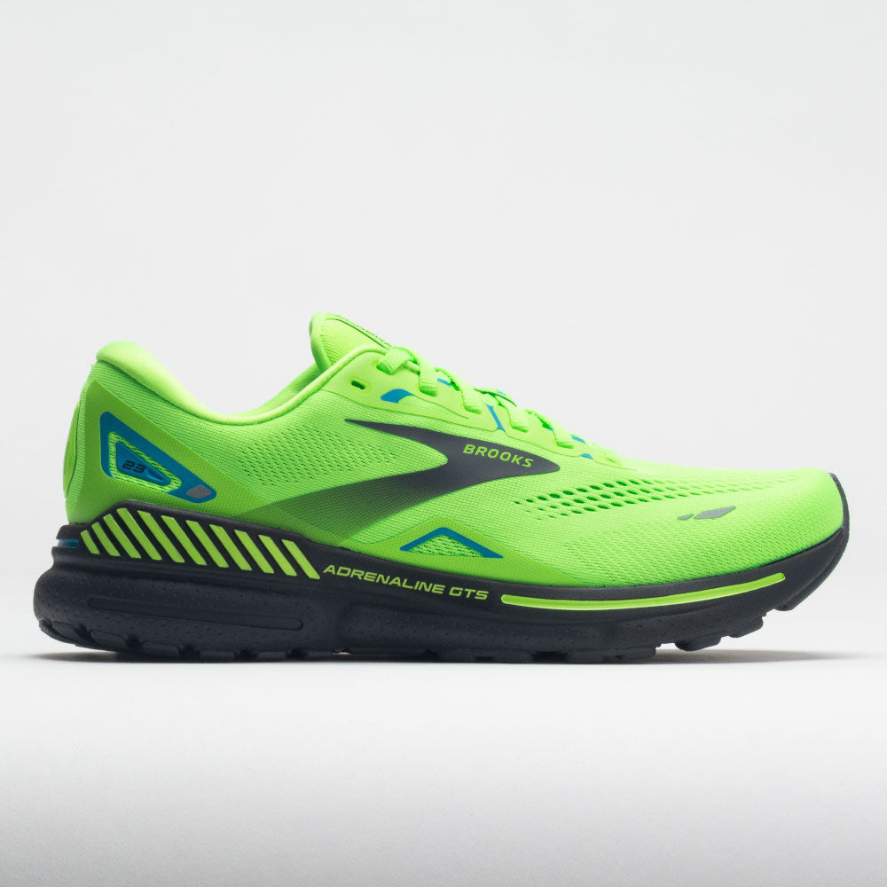 Brooks Adrenaline GTS 23 Men's Green Gecko/Grey/Atomic Blue