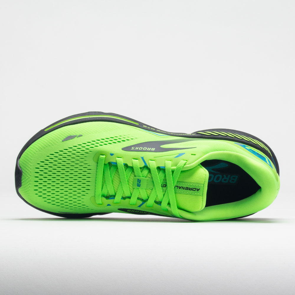 Brooks Adrenaline GTS 23 Men's Green Gecko/Grey/Atomic Blue