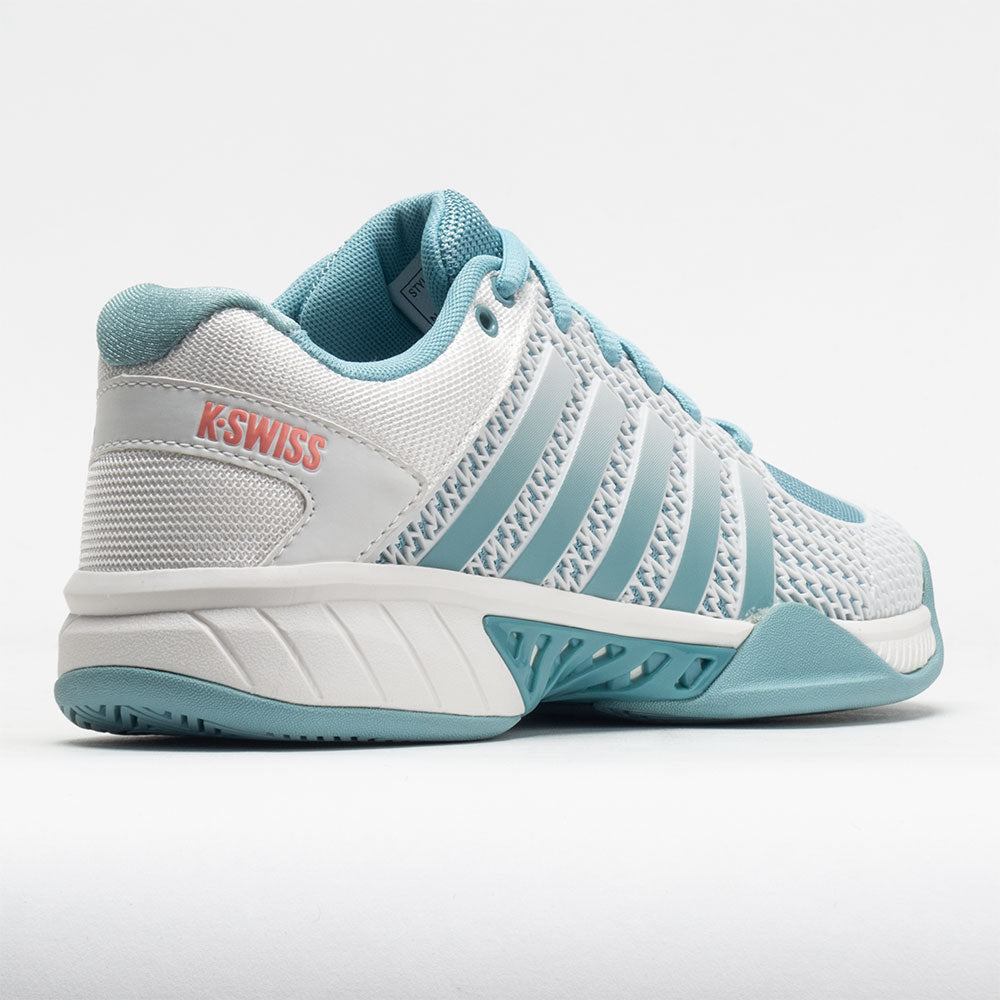 K-Swiss Express Light Pickleball Women's Blanc de Blanc/Nile Blue/Dess