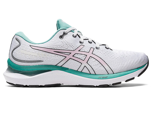 Women's Asics Gel-Cumulus 24, Polar Shade/Barely Rose, 8.5 B Medium