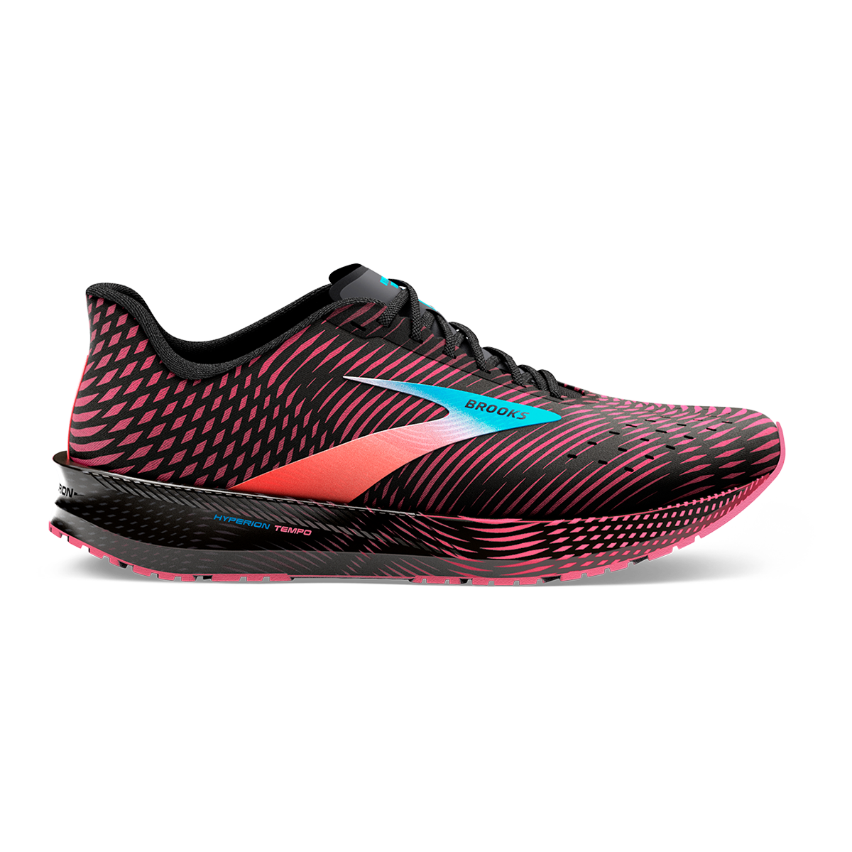 Women's Brooks Hyperion Tempo, Coral/Cosmo/Phantom, 9 B Medium