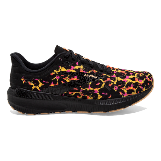 Women's Brooks Launch 9, Citrus/Coral/Black, 7 B Medium
