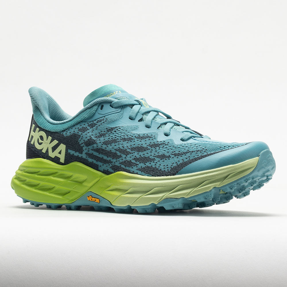 HOKA Speedgoat 5 Women's  Coastal Shade/Green Glow