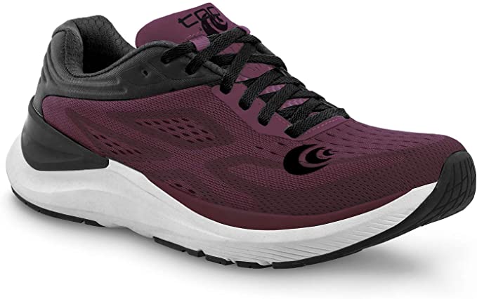 Women's Topo Athletic Ultrafly 3, Wine/Black, 10.5 B Medium