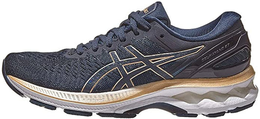 Women's Asics Gel-Kayano 27, French Blue/Champagne, 10 B Medium