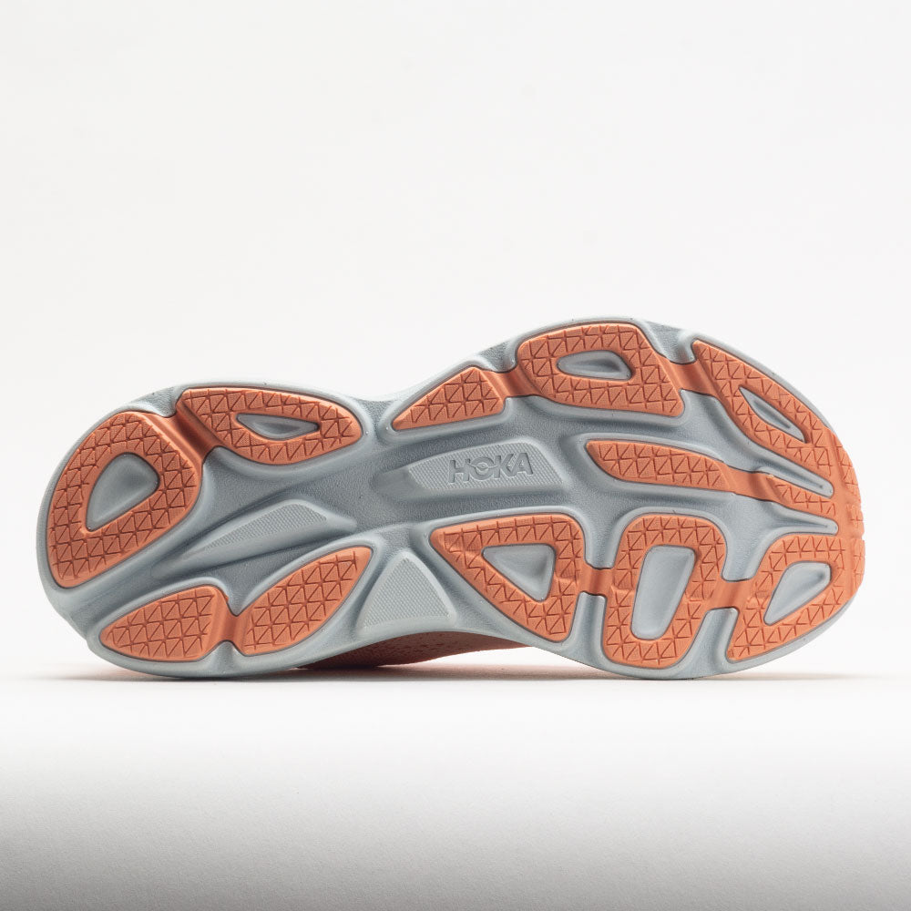 HOKA Bondi 8 Women's  Shell Coral/Peach Parfait