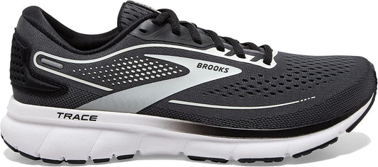 Women's Brooks Trace 2, Ebony/Black/White, 9.5 B Medium