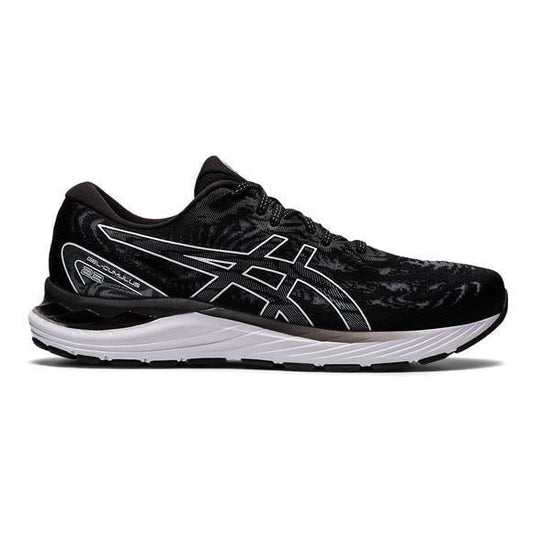 Men's Asics Gel-Cumulus 23, Black/White, 12.5 D Medium
