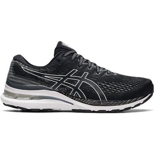 Men's Asics GEL-Kayano 28, Black/White, 11.5 2E Wide
