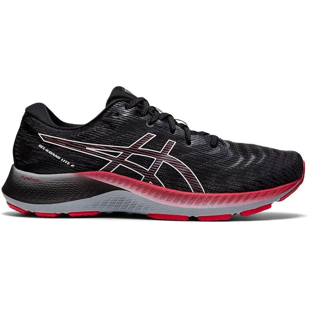 Men's Asics Gel-Kayano Lite 2, Black/White, 12.5 D Medium