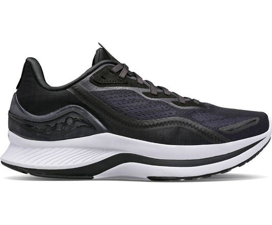 Women's Saucony Endorphin Shift 2, Black/White Reflexion, 9 B Medium