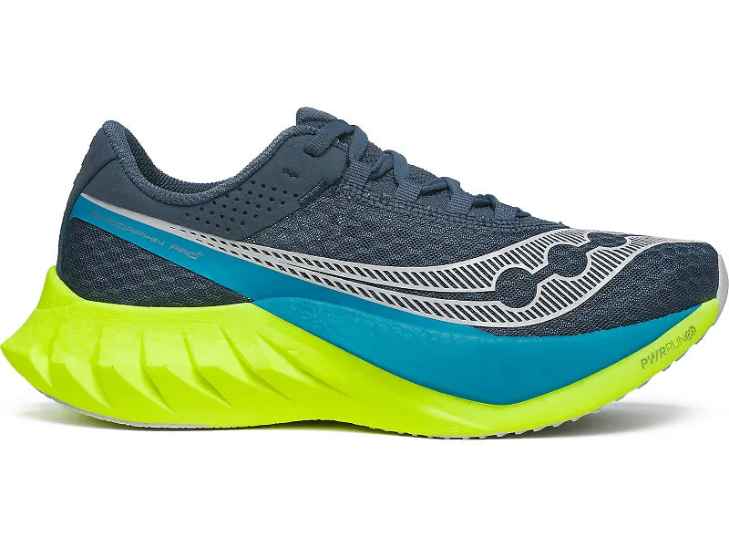 Women's Saucony Endorphin Pro 4, Mirage/Citron, 7.5 B Medium