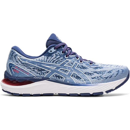 Women's Asics GEL-Cumulus 23, Mist/White, 7 B Medium