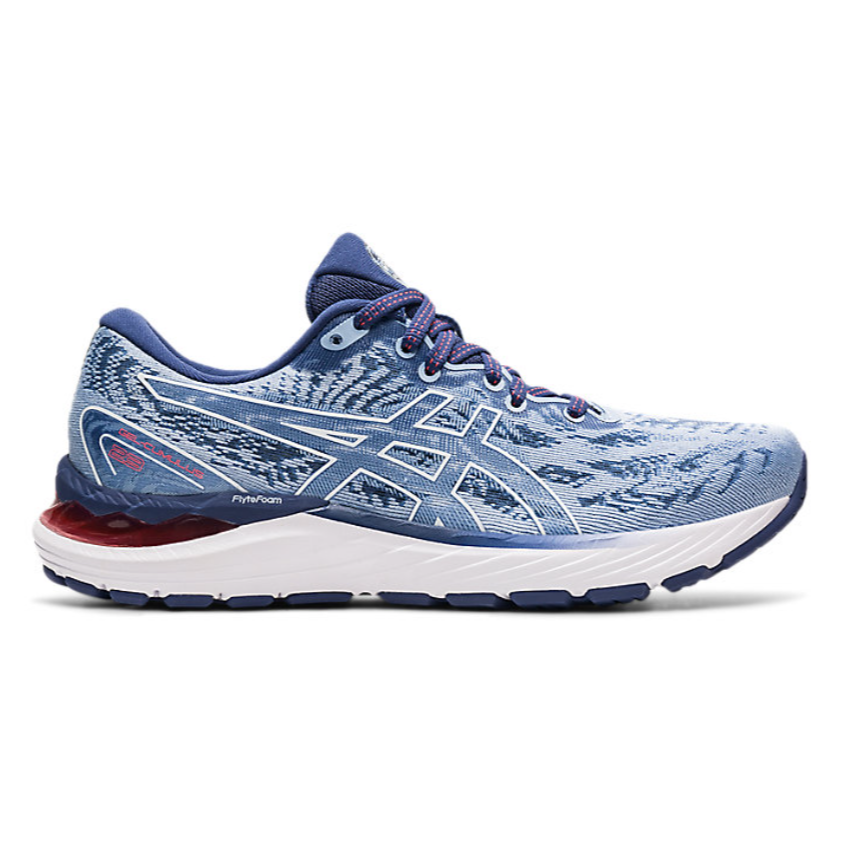 Women's Asics GEL-Cumulus 23, Mist/White, 10 B Medium