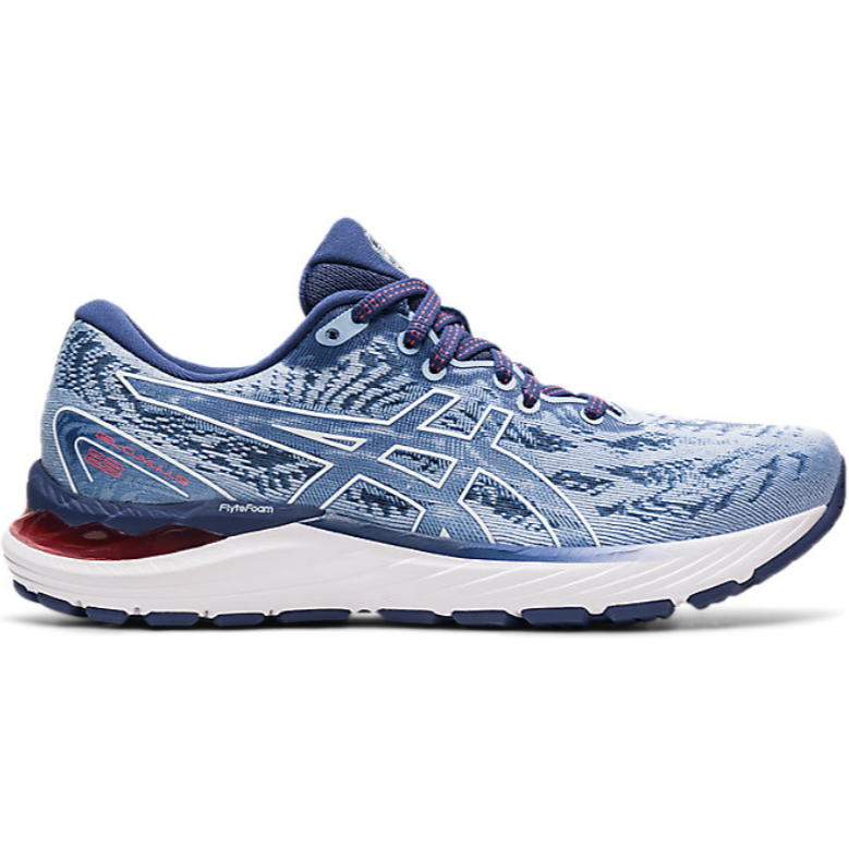 Women's Asics Gel-Cumulus 23, Mist/White, 10.5 B Medium