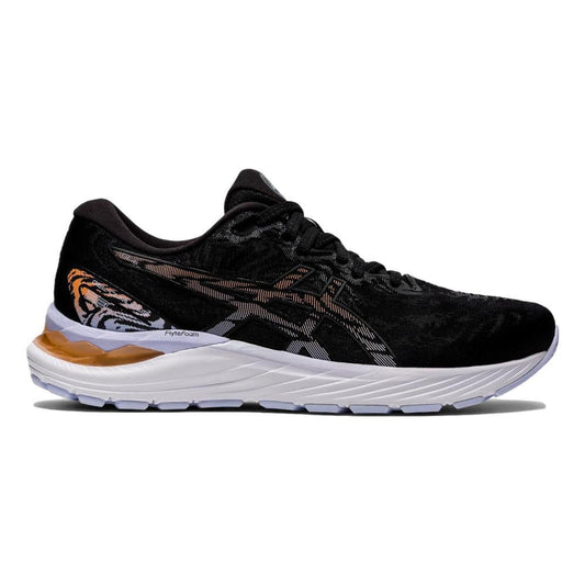 Women's Asics Gel-Cumulus 23, Black/Sun Peach, 10.5 B Medium