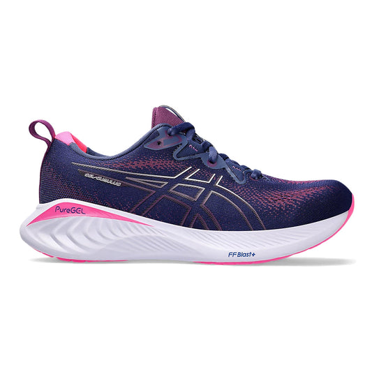 Women's Asics Gel-Cumulus 25, Deep Ocean/Lilac Hint, 8.5 D Wide