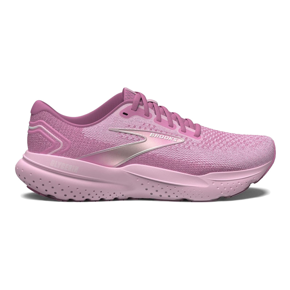 Women's Brooks Glycerin 21, Pink Lady/Fuchsia Pink, 8.5 B Medium