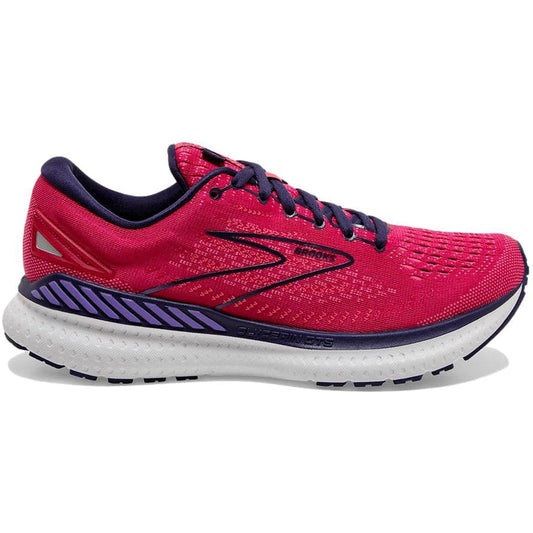 Women's Brooks Glycerin GTS 19, Barberry/Purple/Calypso, 8 B Medium