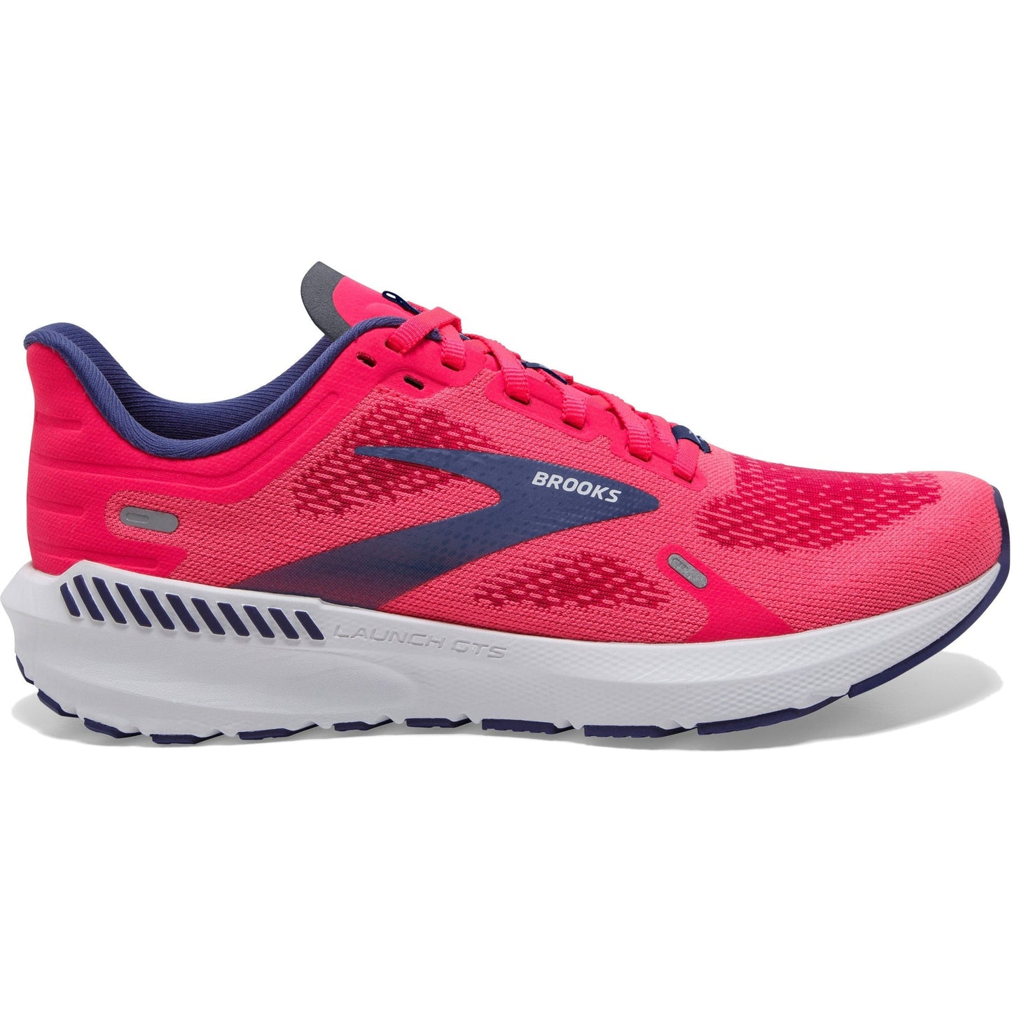 Women's Brooks Launch GTS 9, Pink/Fuchsia/Cobalt, 6 B Medium