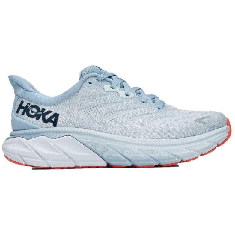 Women's Hoka One One Arahi 6, Plein Air/Blue Fog, 7.5 B Medium