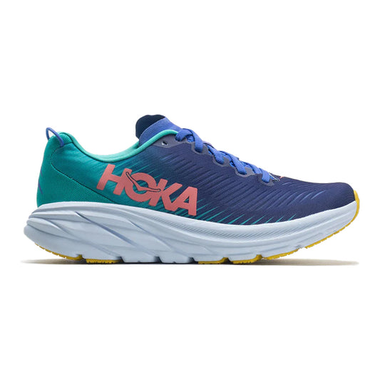 Women's Hoka One One Rincon 3, Bellwether Blue/Ceramic, 10 B Medium