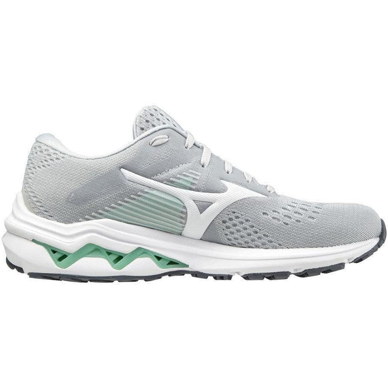 Women's Mizuno Wave Inspire 17, Harbor Mist/White, 11 B Medium