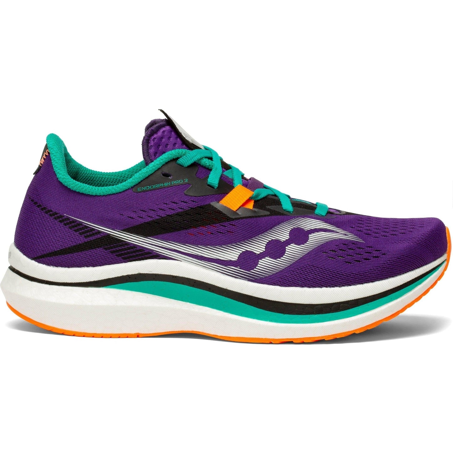 Women's Saucony Endorphin Pro 2, Concord/Jade, 7 B Medium
