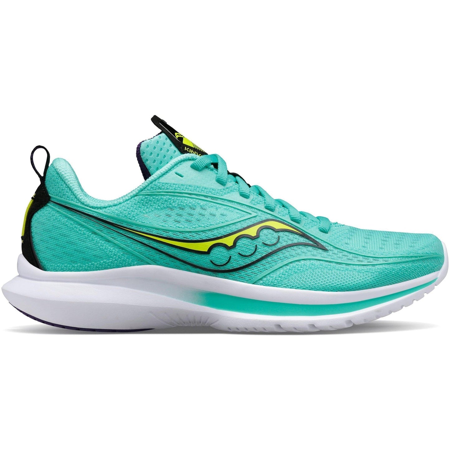 Women's Saucony Kinvara 13, Cool Mint/Acid, 6.5 B Medium