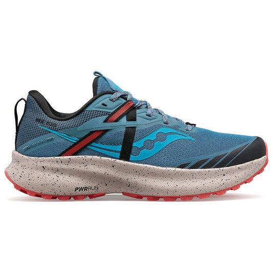 Women's Saucony Ride 15 TR, Mist/Ember, 10 B Medium