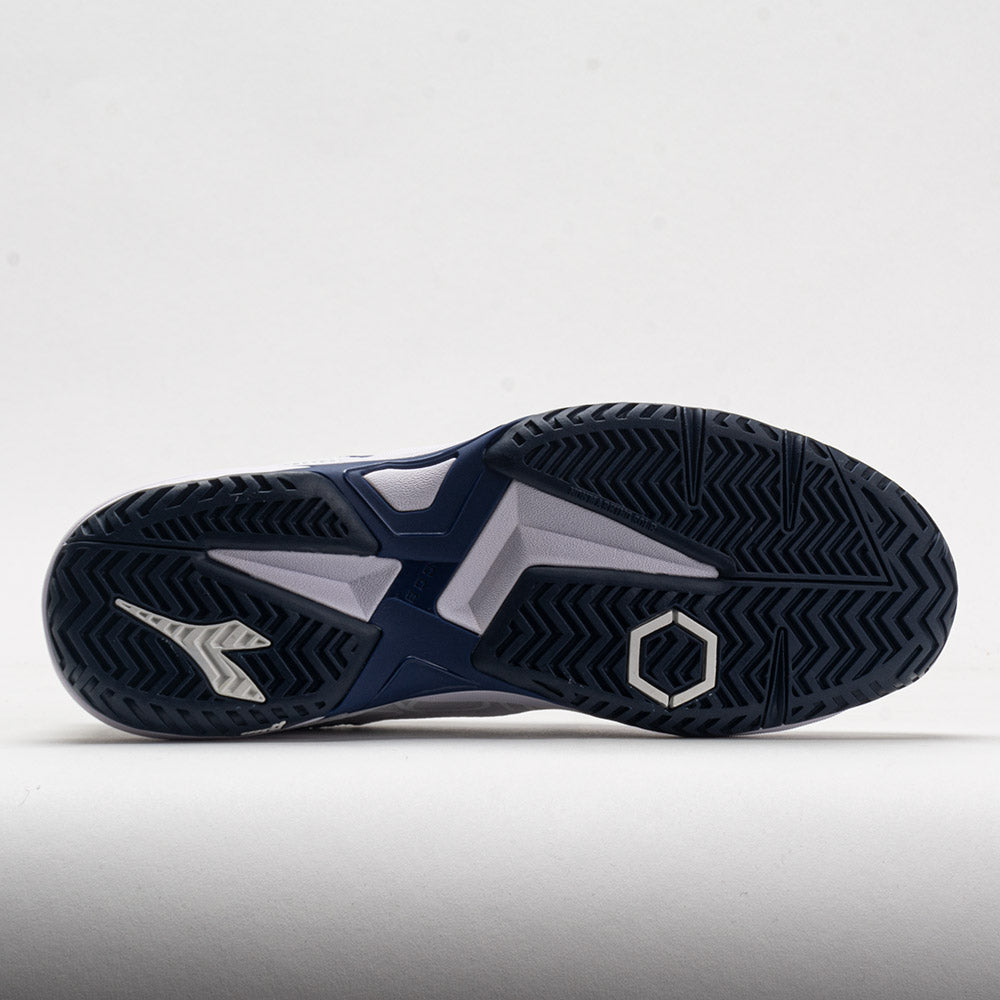 Diadora Trofeo 2 Pickleball Men's  White/Surf the Web/Blue Corsair