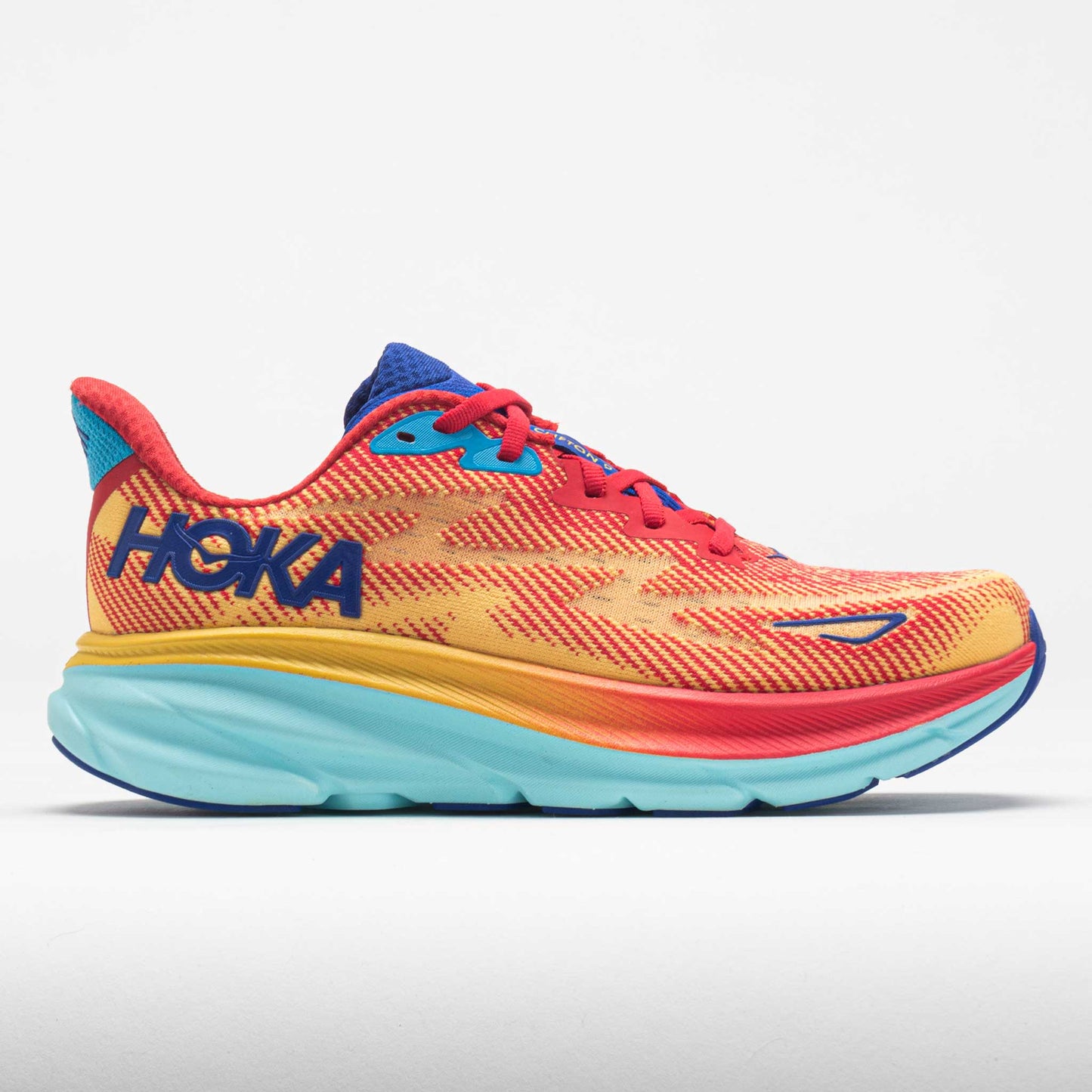 HOKA Clifton 9 Men's  Cerise/Cloudless