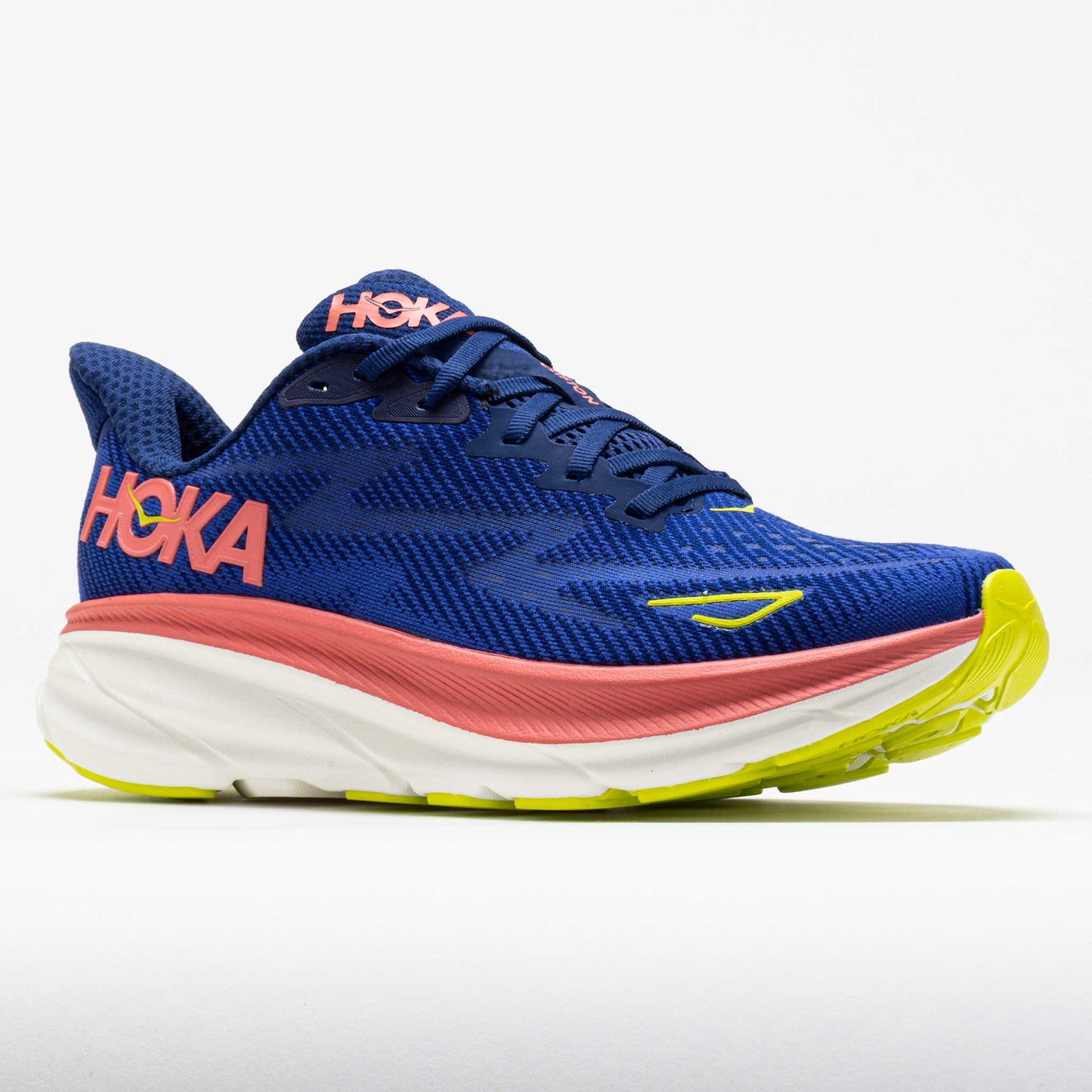 HOKA Clifton 9 Women's  Evening Sky/Coral