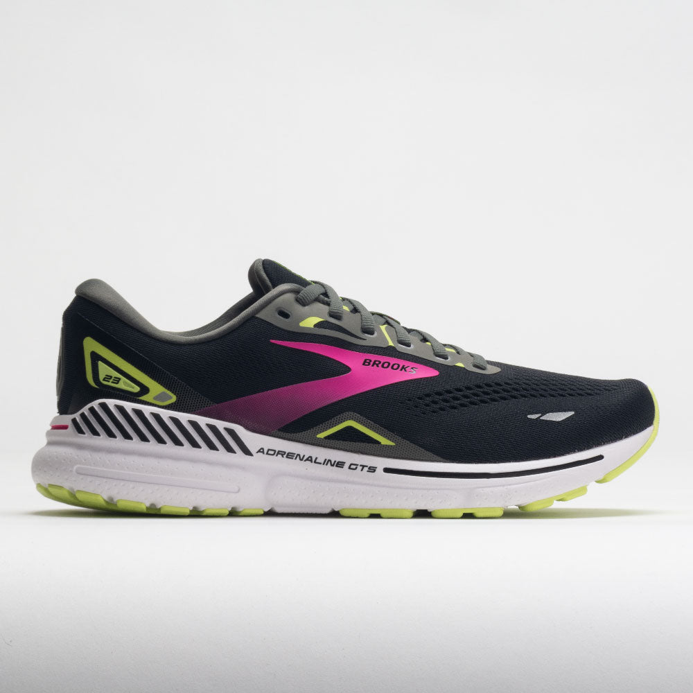 Brooks Adrenaline GTS 23 Women's  Black/Gunmetal/Sharp Green
