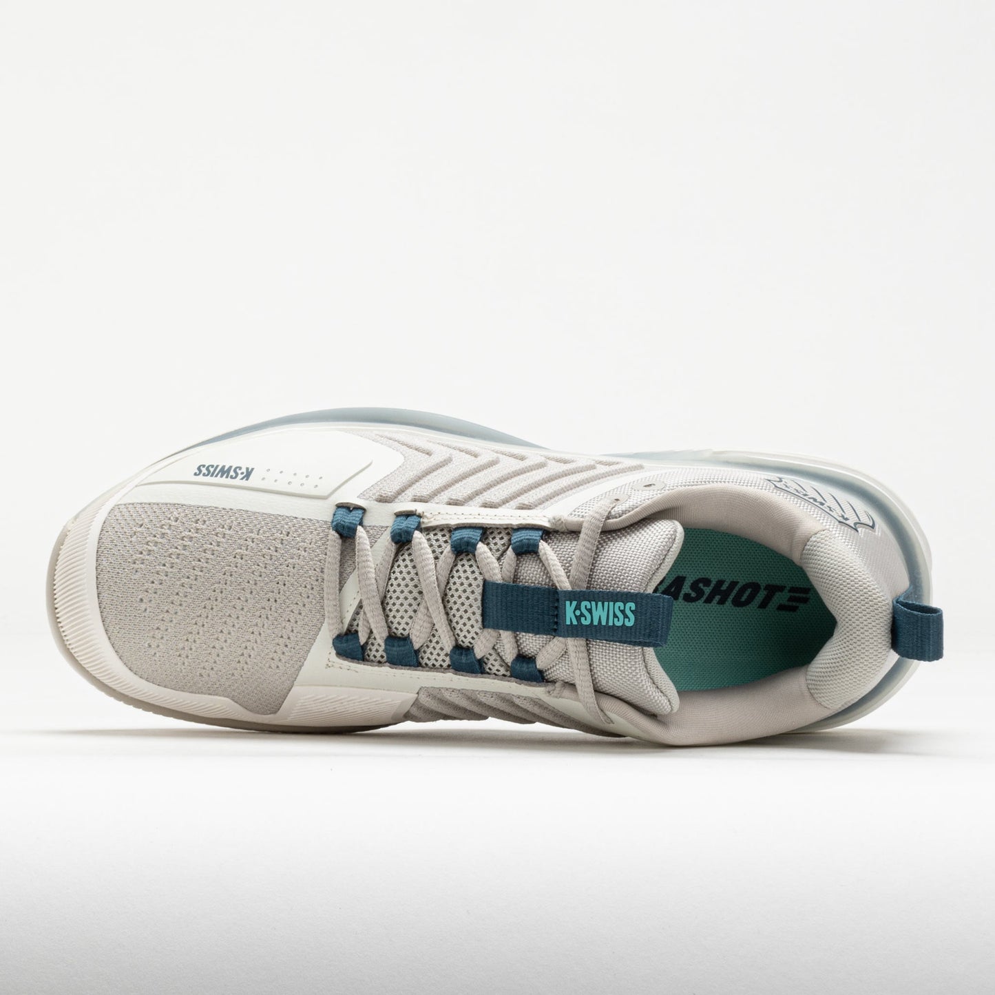 K-Swiss Ultrashot 3 Men's  Star White/Moonstruck/Indian Teal