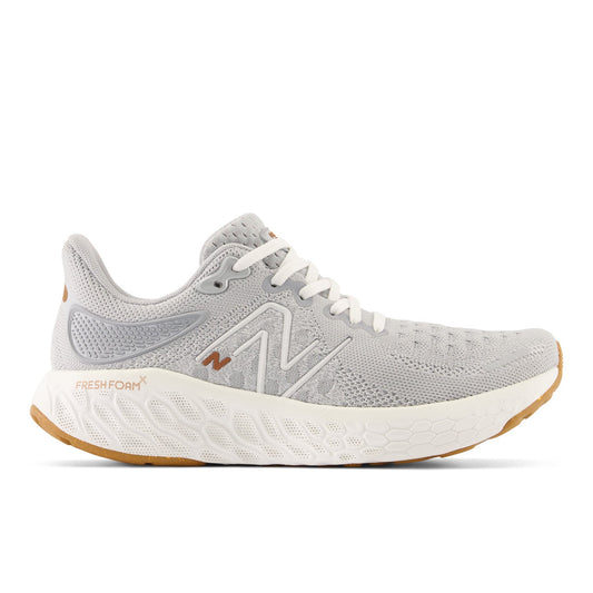 Women's New Balance Fresh Foam X 1080v12, Aluminum Grey/Sea Salt/Copper Metallic, 6 B Medium