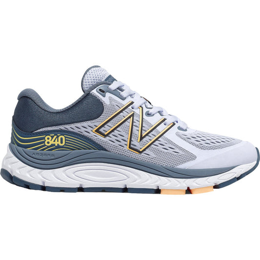 Women's New Balance Fresh Foam 840v5, Silent Grey/Light Mango, 10 B Medium