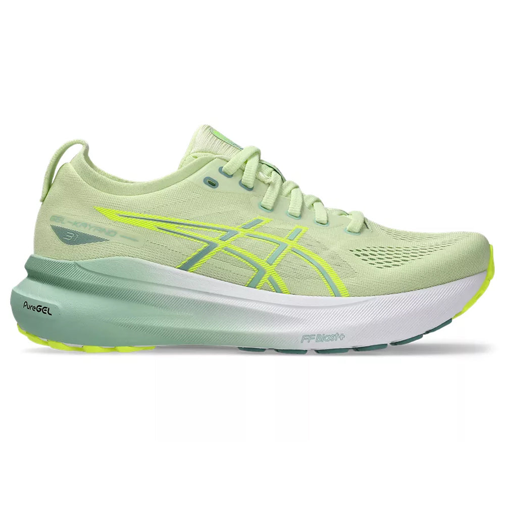 Women's Asics Gel-Kayano 31, Cool Matcha/Light Celadon, 6.5 D Wide